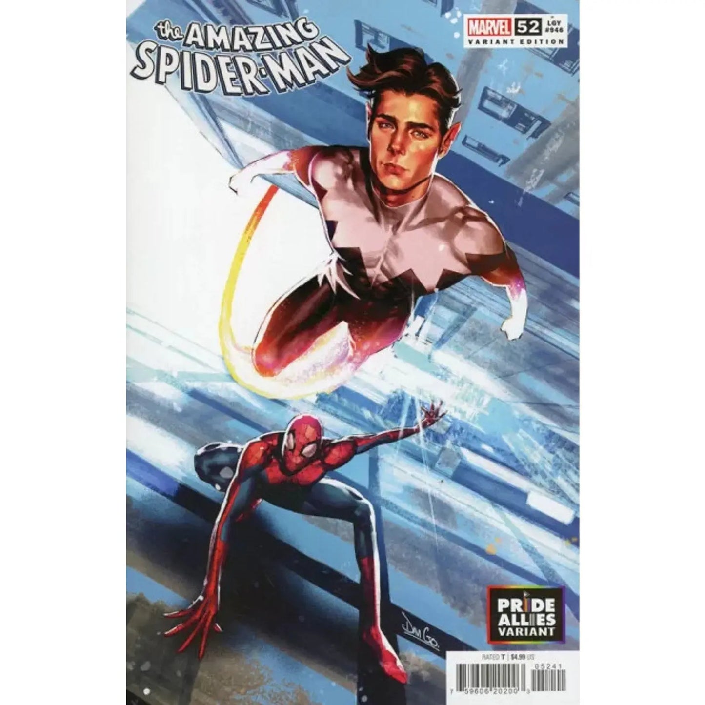 The Amazing Spider - Man, Vol. 6 52D Davi Go Pride Allies Variant - MOD Shop LLC