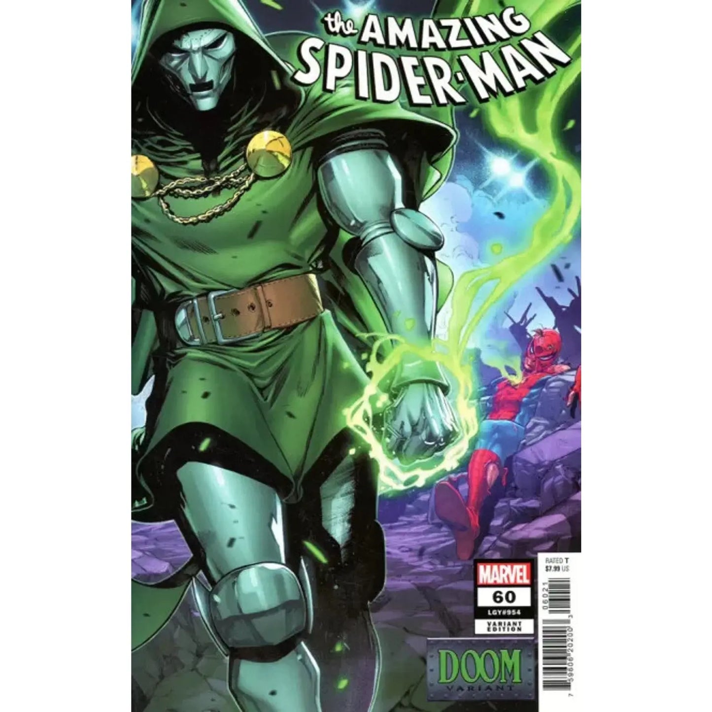 The Amazing Spider - Man, Vol. 6 60B Iban Coello Doom Variant - MOD Shop LLC