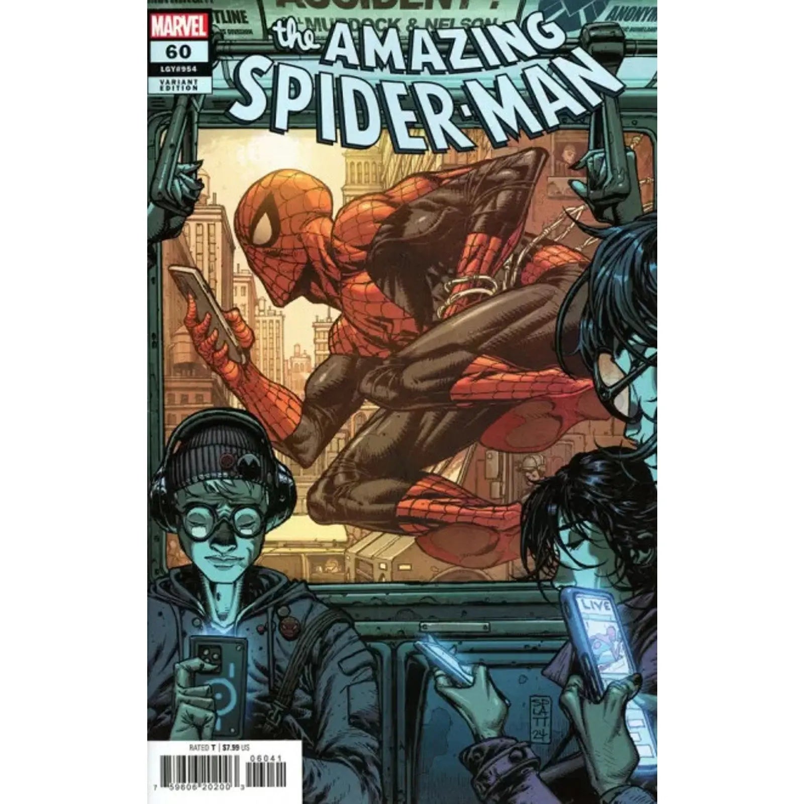 The Amazing Spider - Man, Vol. 6 60D Stephen Platt Variant - MOD Shop LLC