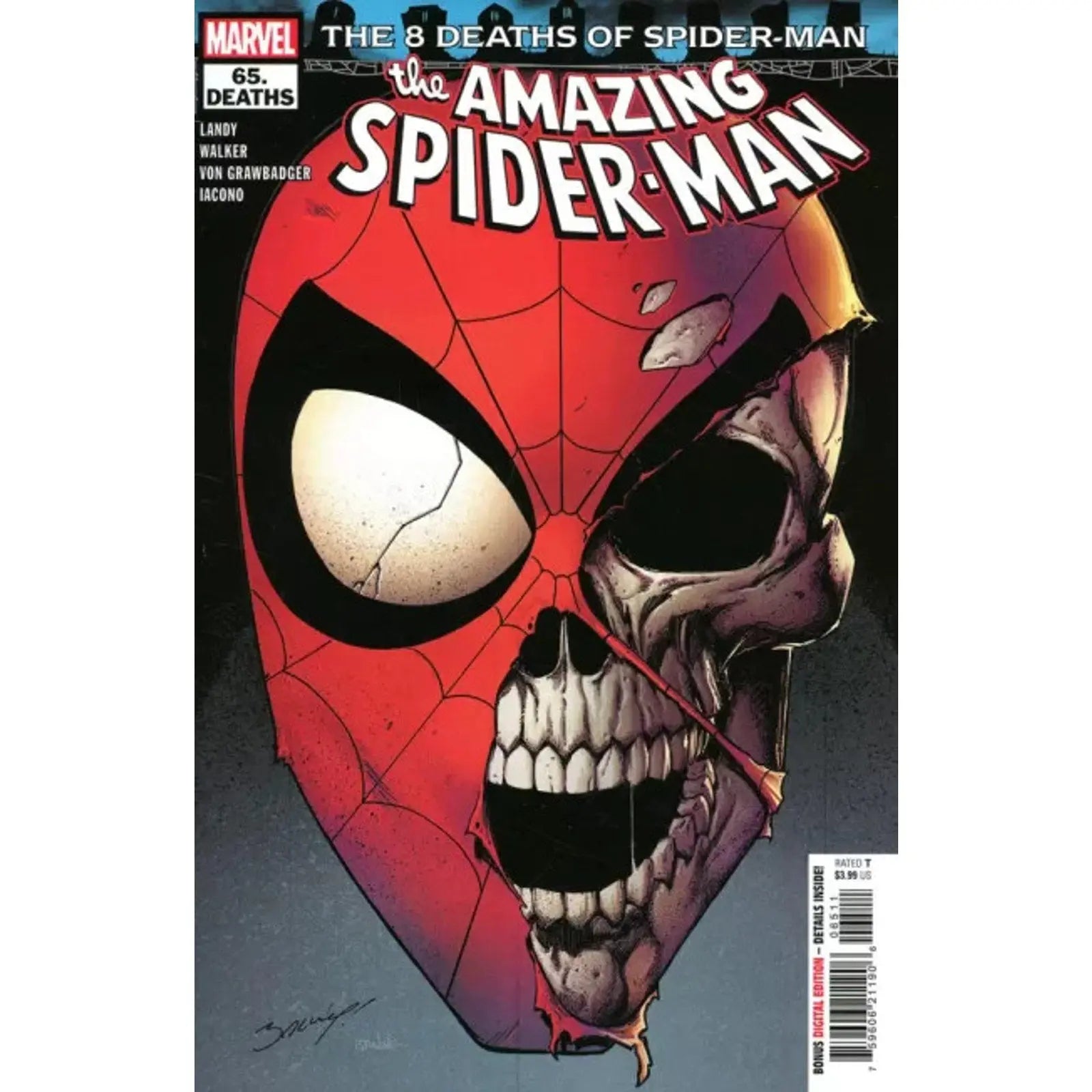 The Amazing Spider - Man, Vol. 6 65.DEATHS - A Mark Bagley Regular - MOD Shop LLC