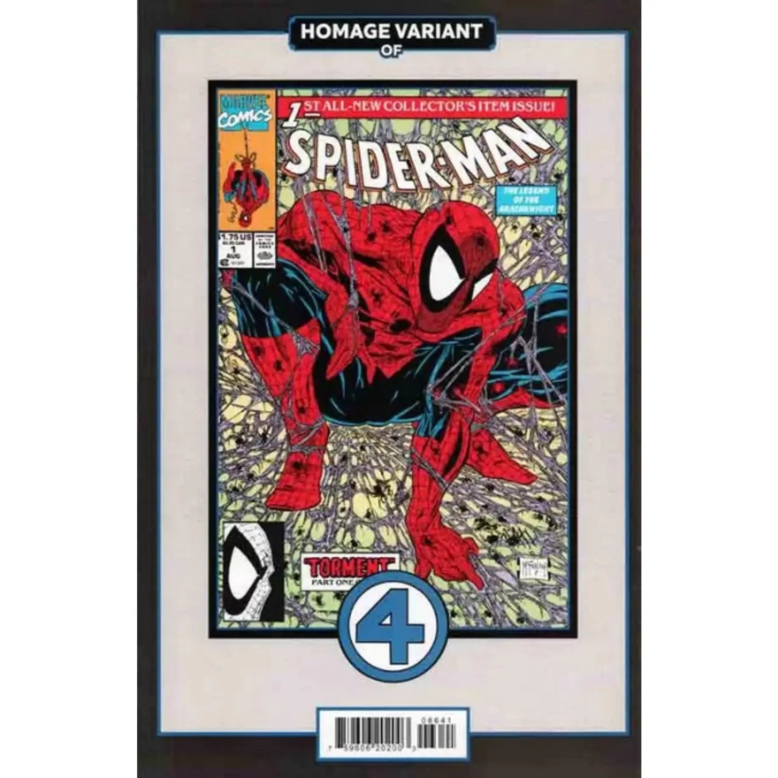 The Amazing Spider - Man, Vol. 6 66D Paco Diaz Fantastic Four Homage Variant - MOD Shop LLC