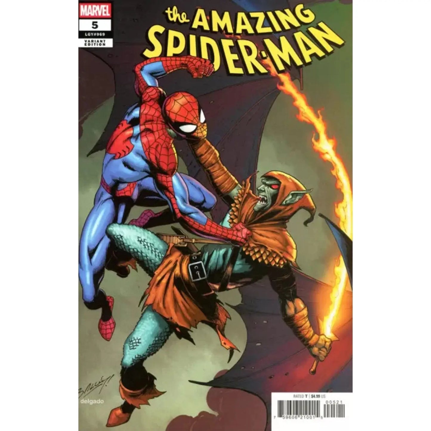 The Amazing Spider - Man, Vol. 7 5B Mark Bagley Spoiler Variant - MOD Shop LLC