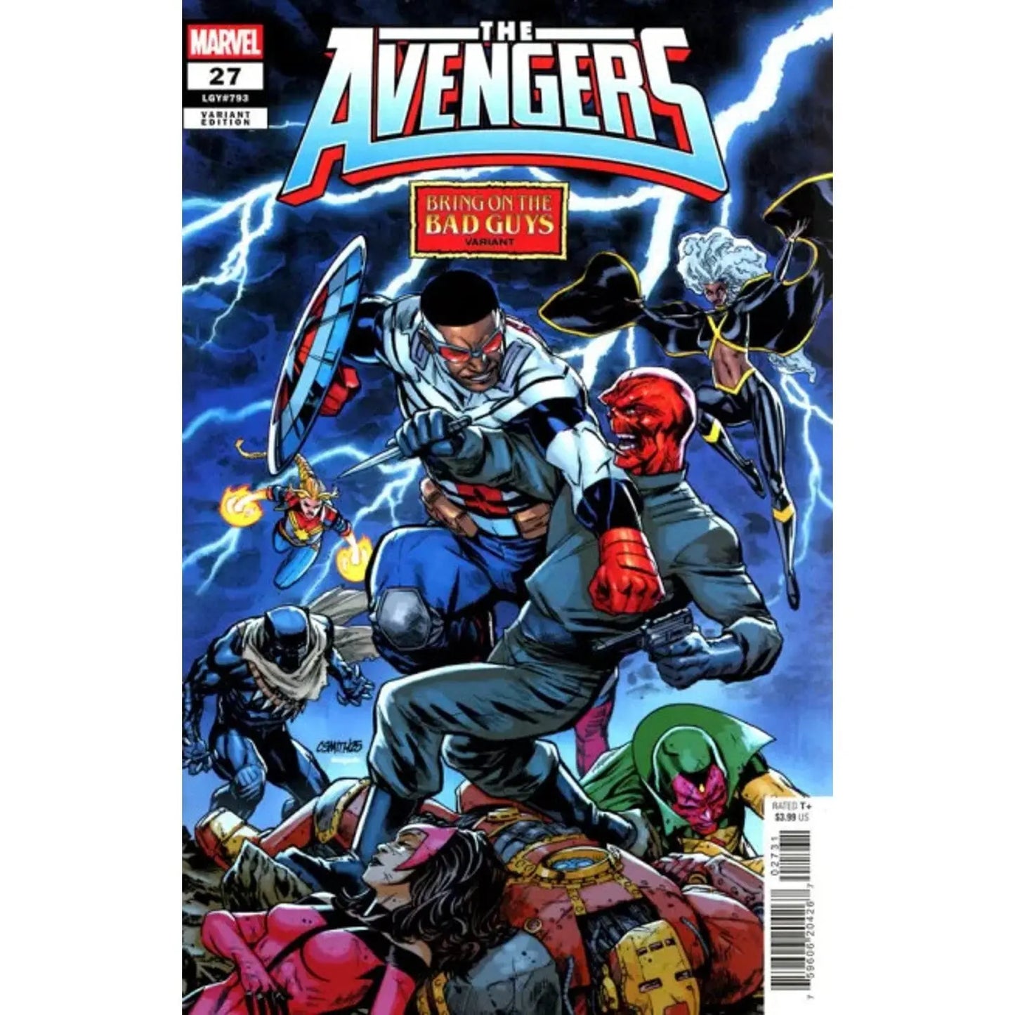 The Avengers, Vol. 9 27C Cory Smith Bring on the Bad Guys Variant - MOD Shop LLC