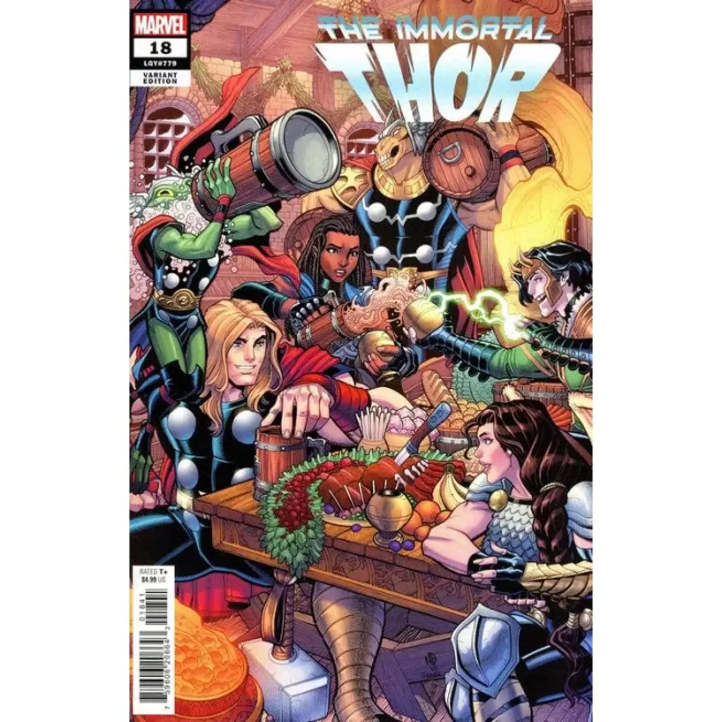 The Immortal Thor 18B Nick Bradshaw Winter Holiday Variant - MOD Shop LLC