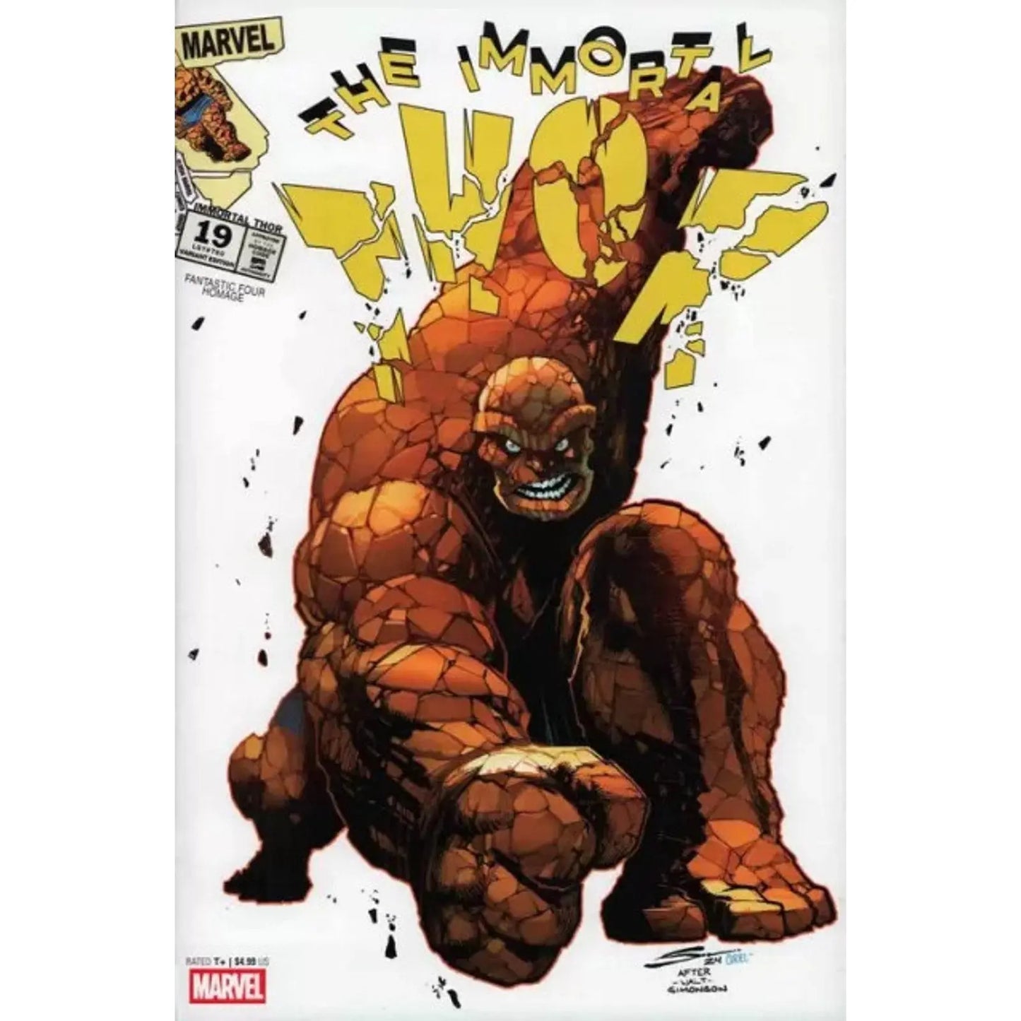 The Immortal Thor 19B Gerardo Sandoval Fantastic Four Homage Variant - MOD Shop LLC