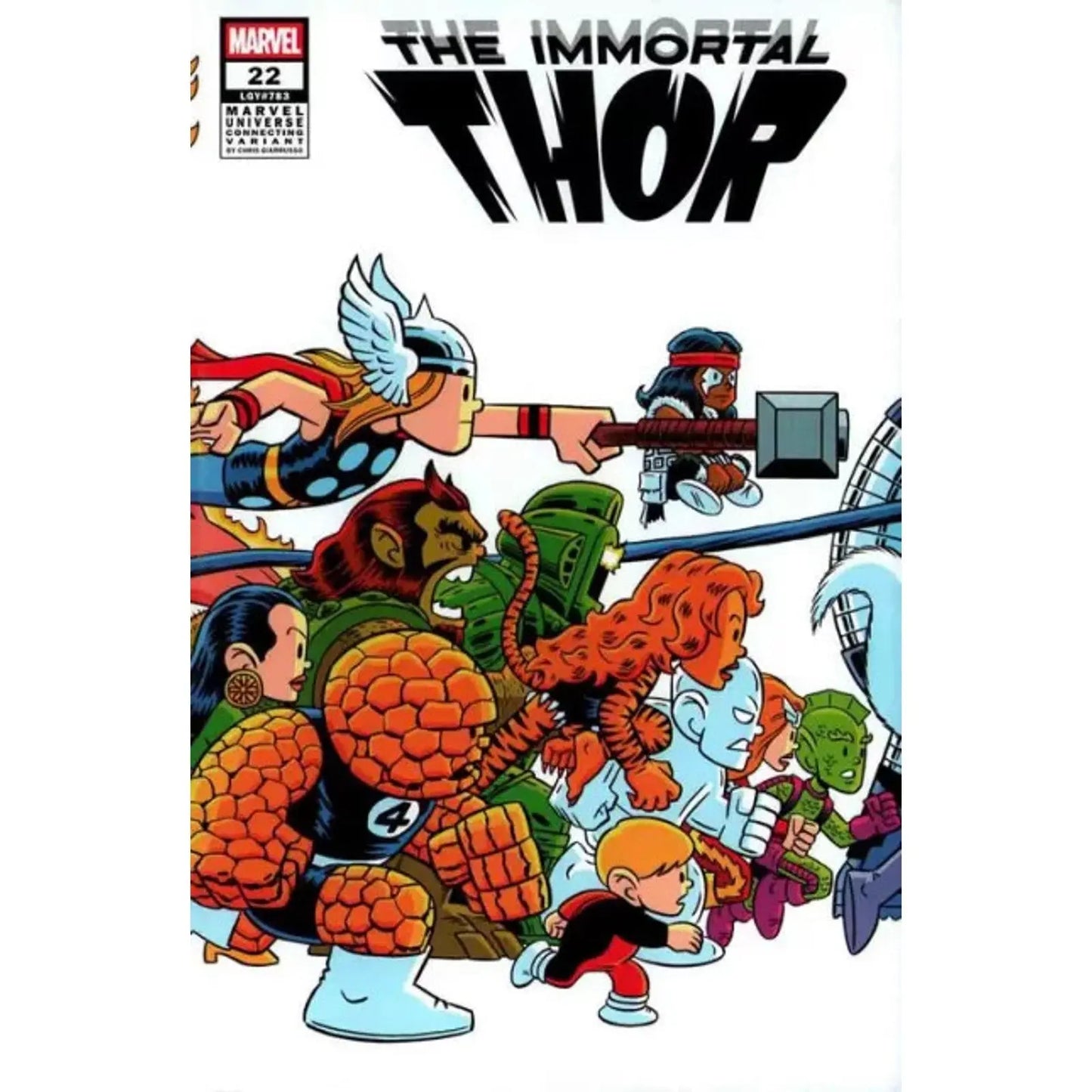 The Immortal Thor 22B Chris Giarrusso Marvel Universe Connecting Variant - MOD Shop LLC