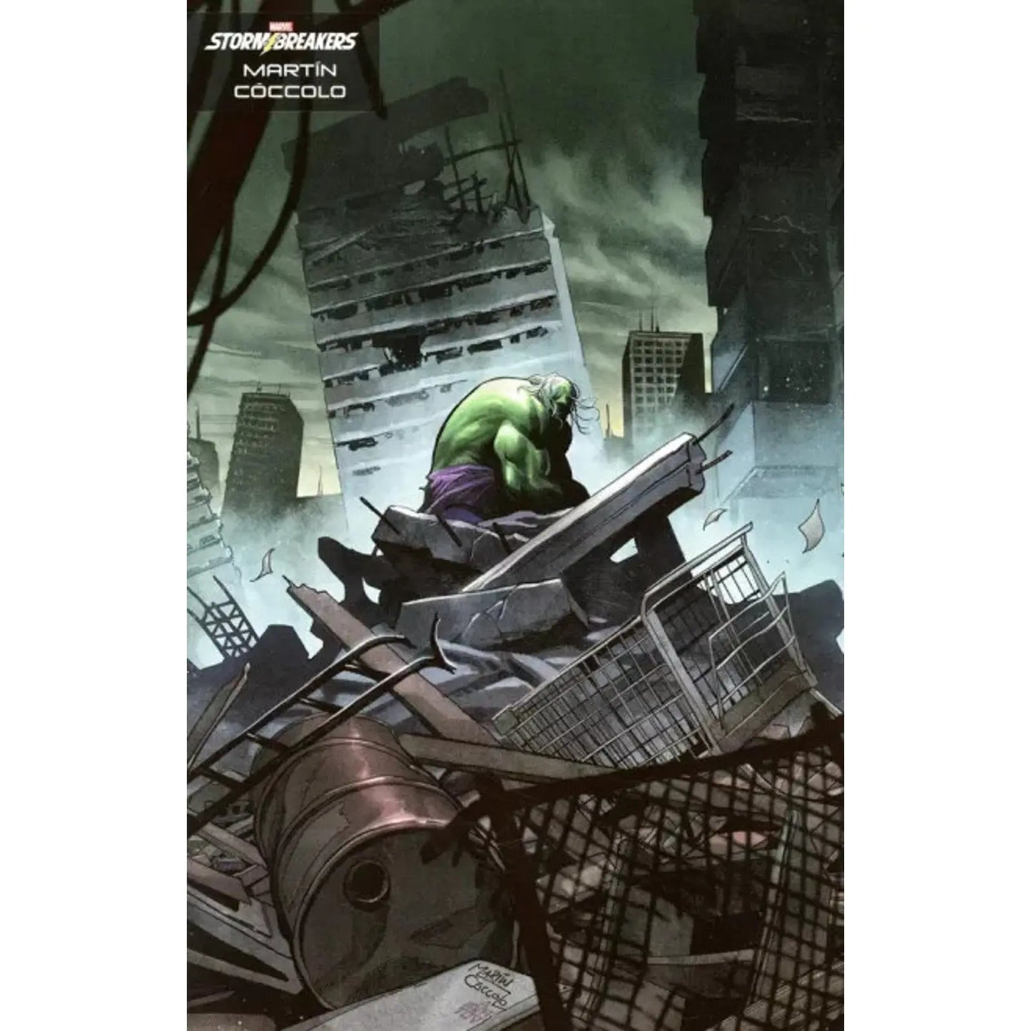 The Incredible Hulk, Vol. 4 19E MartÃ­n CÃ³ccolo Stormbreakers Variant - MOD Shop LLC