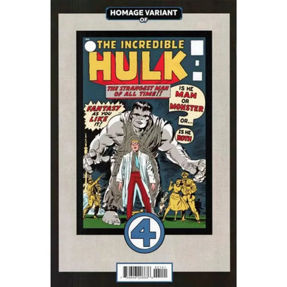 The Incredible Hulk, Vol. 4 21D Todd Nauck Fantastic Four Homage Variant - MOD Shop LLC