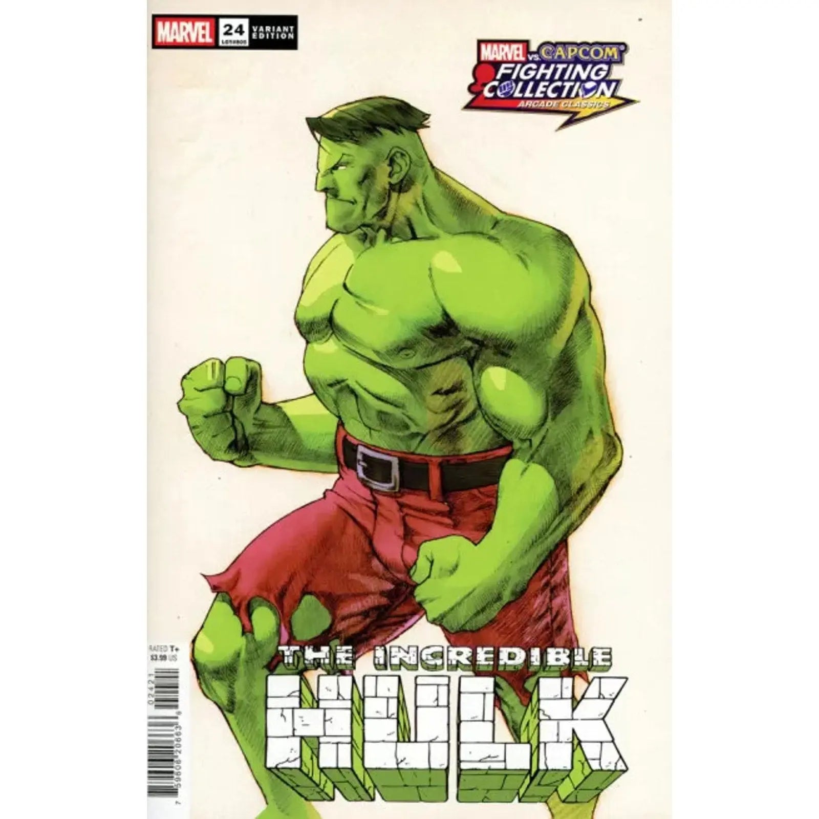 The Incredible Hulk, Vol. 4 24B Bengus Marvel vs. Capcom Variant - MOD Shop LLC