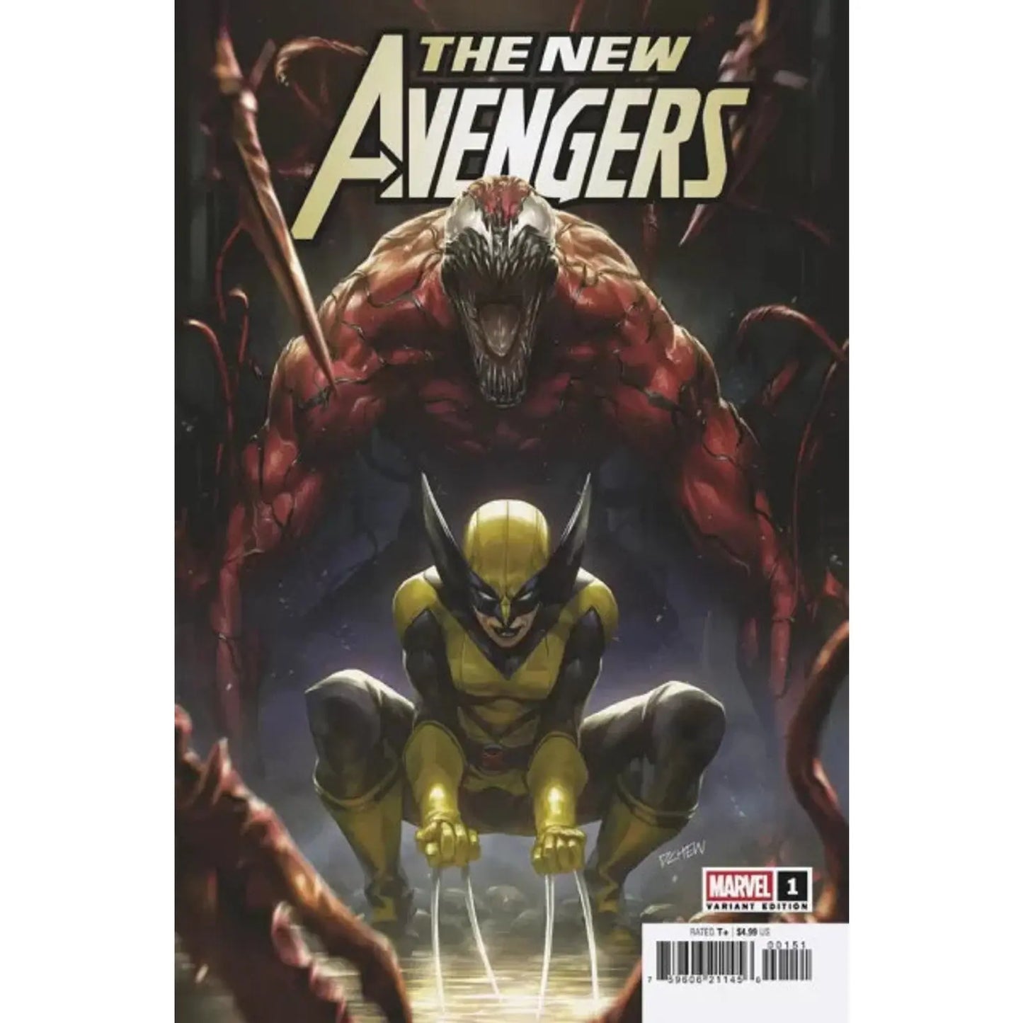 The New Avengers, Vol. 5 1E Derrick Chew Variant - MOD Shop LLC