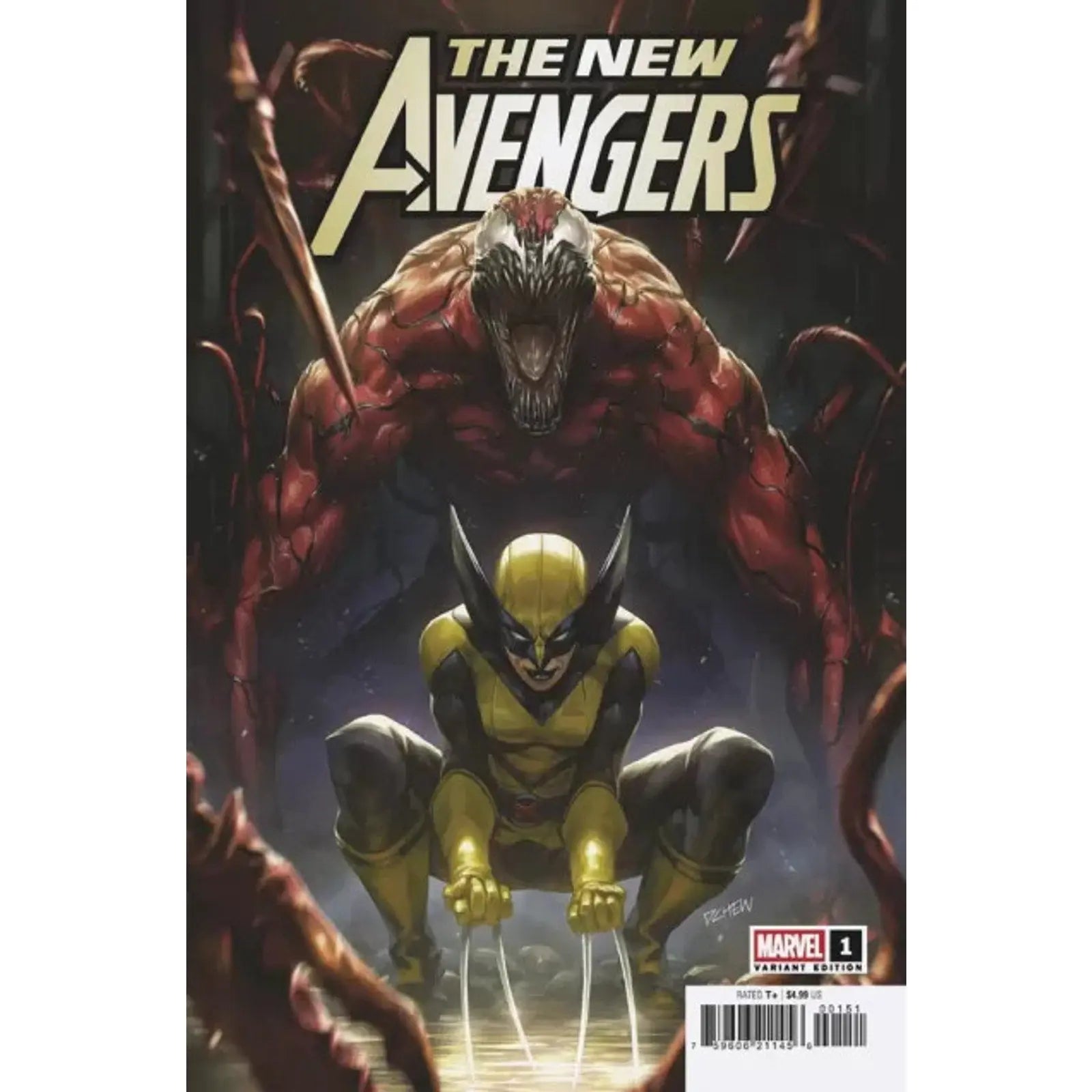 The New Avengers, Vol. 5 1E Derrick Chew Variant - MOD Shop LLC