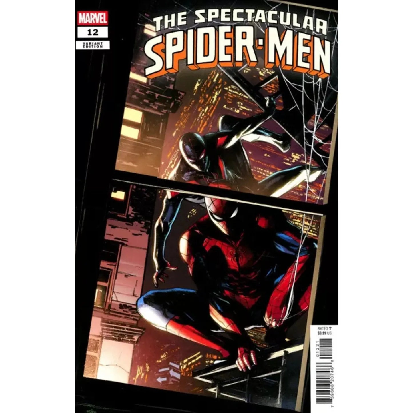 The Spectacular Spider - Men 12B Alessandro Cappuccio Variant - MOD Shop LLC