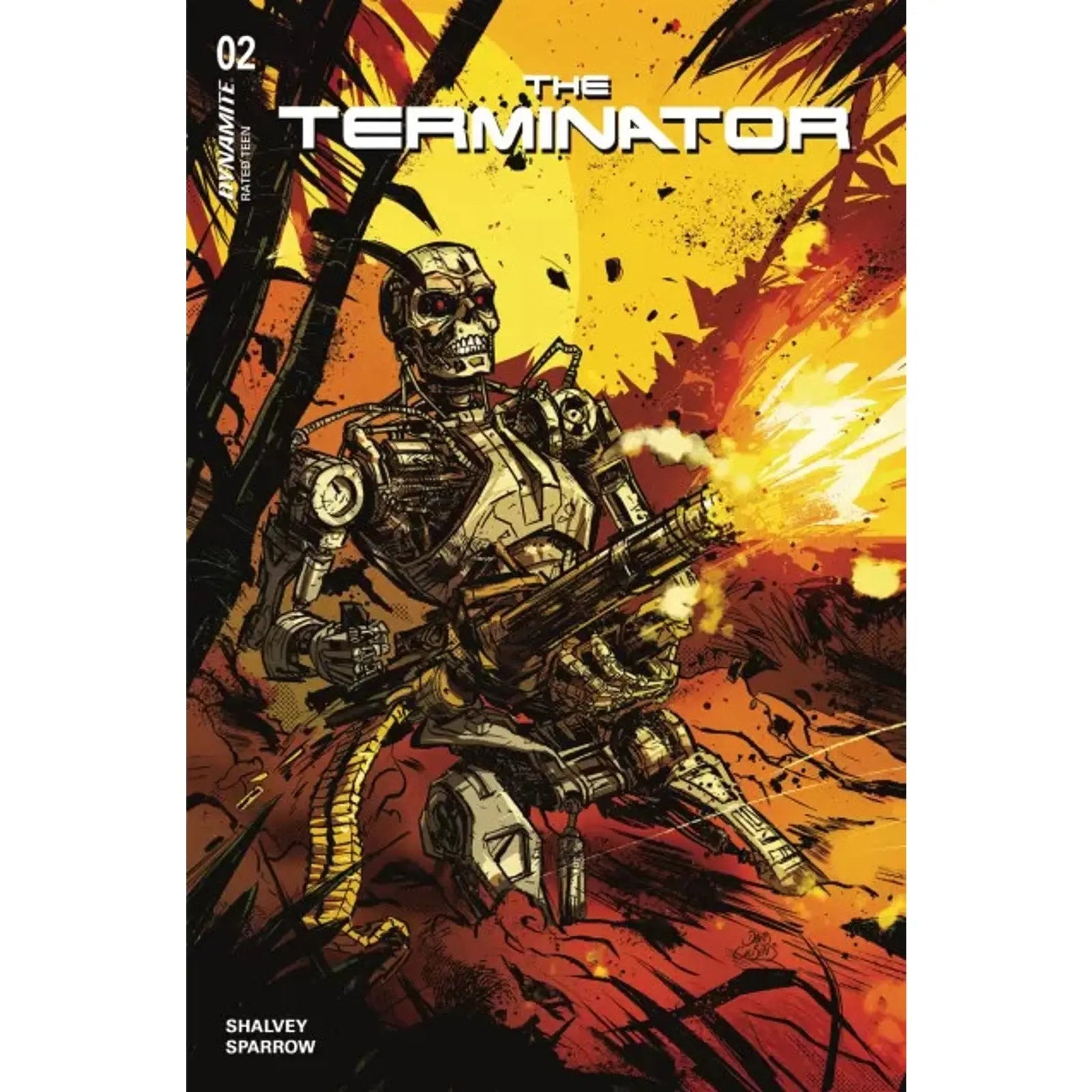 The Terminator (Dynamite Entertainment) 2D David Cousens Variant - MOD Shop LLC