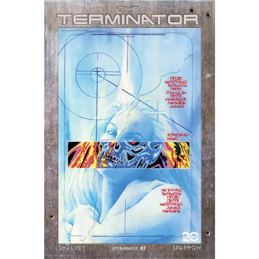 The Terminator (Dynamite Entertainment) 2Q Alex Ross Burning Earth Icon Variant - MOD Shop LLC