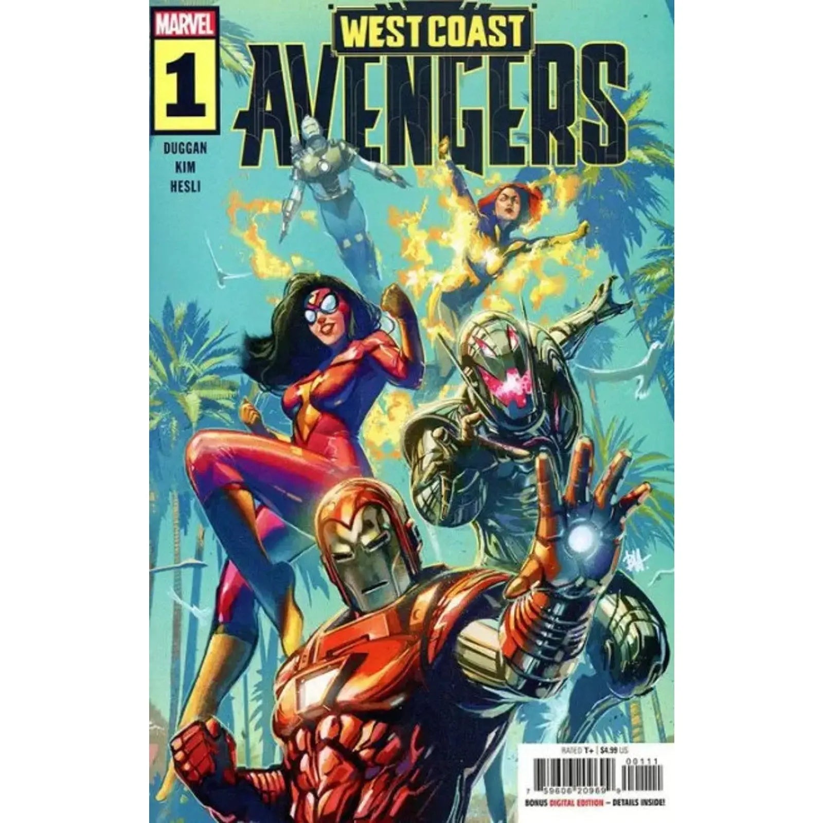 The West Coast Avengers, Vol. 4 1A Ben Harvey Regular - MOD Shop LLC