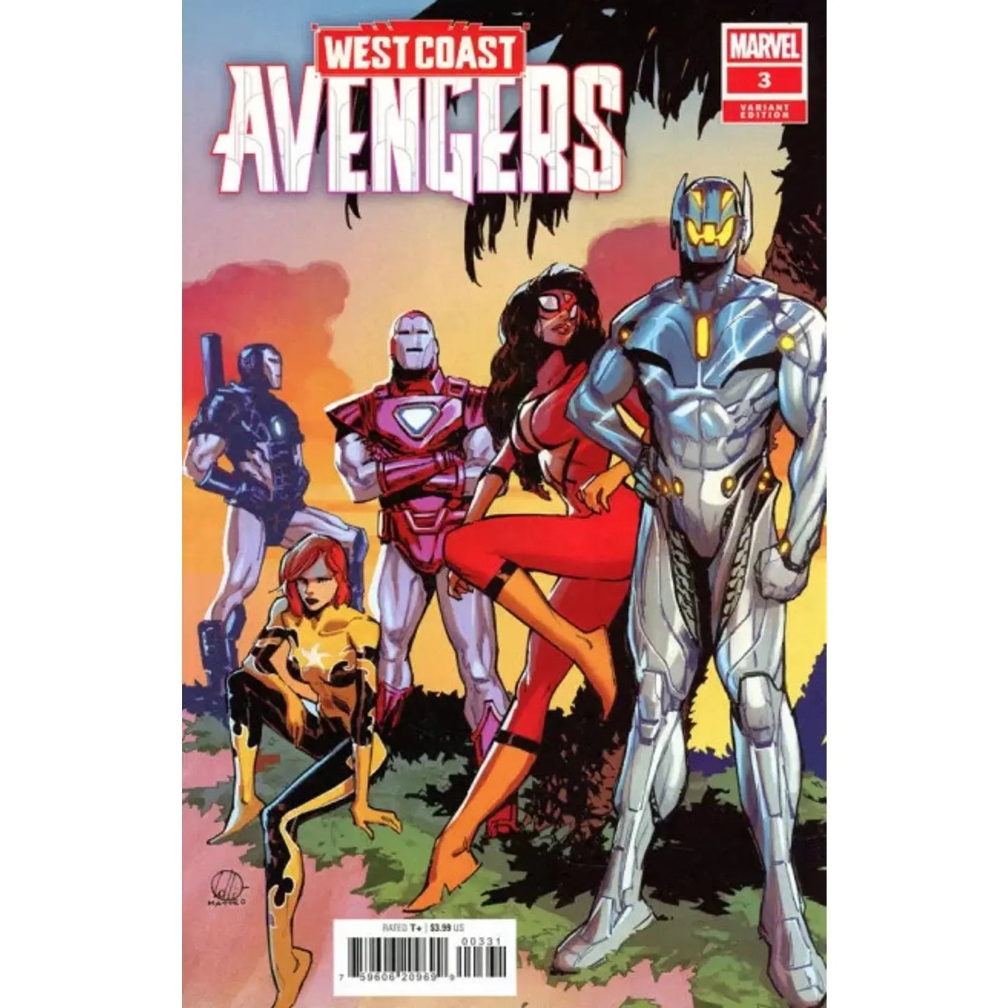 The West Coast Avengers, Vol. 4 3C Matteo Lolli Variant - MOD Shop LLC