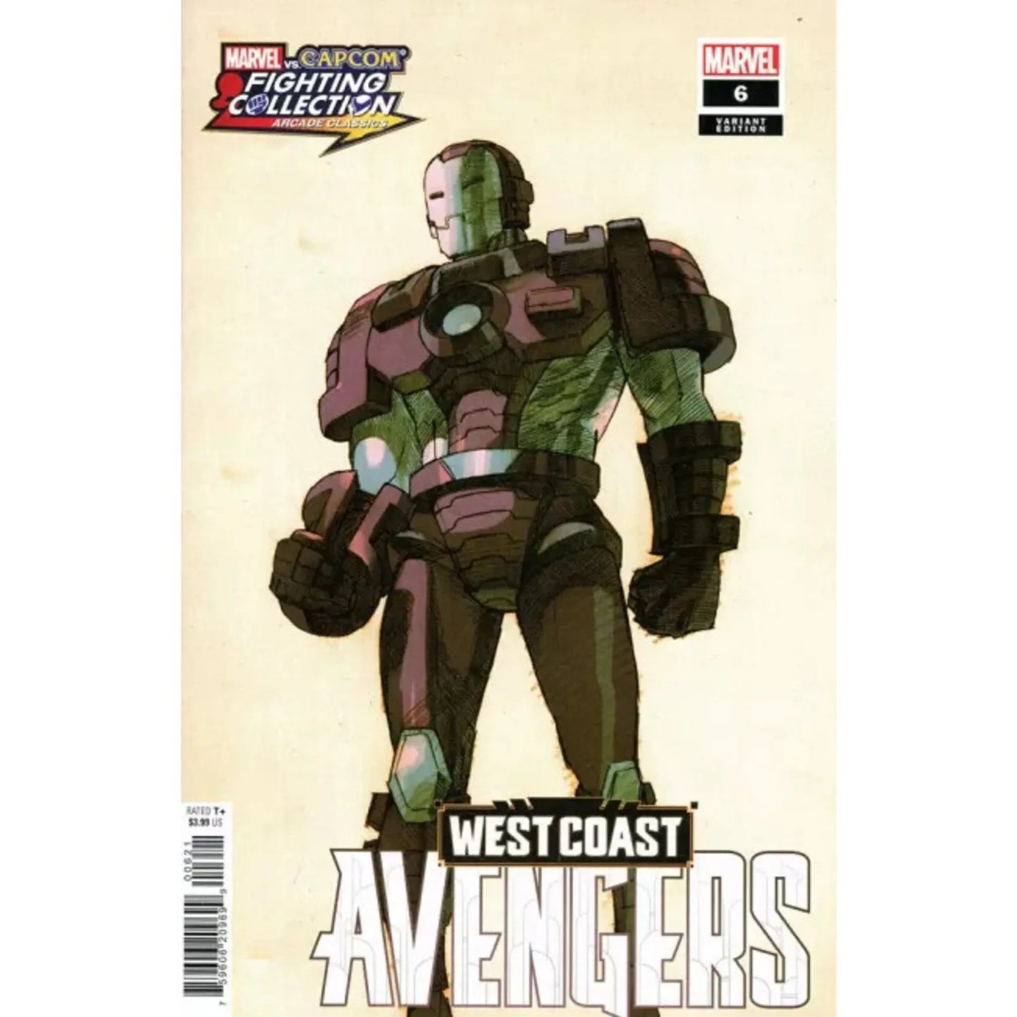 The West Coast Avengers, Vol. 4 6B Bengus Marvel vs. Capcom Variant - MOD Shop LLC