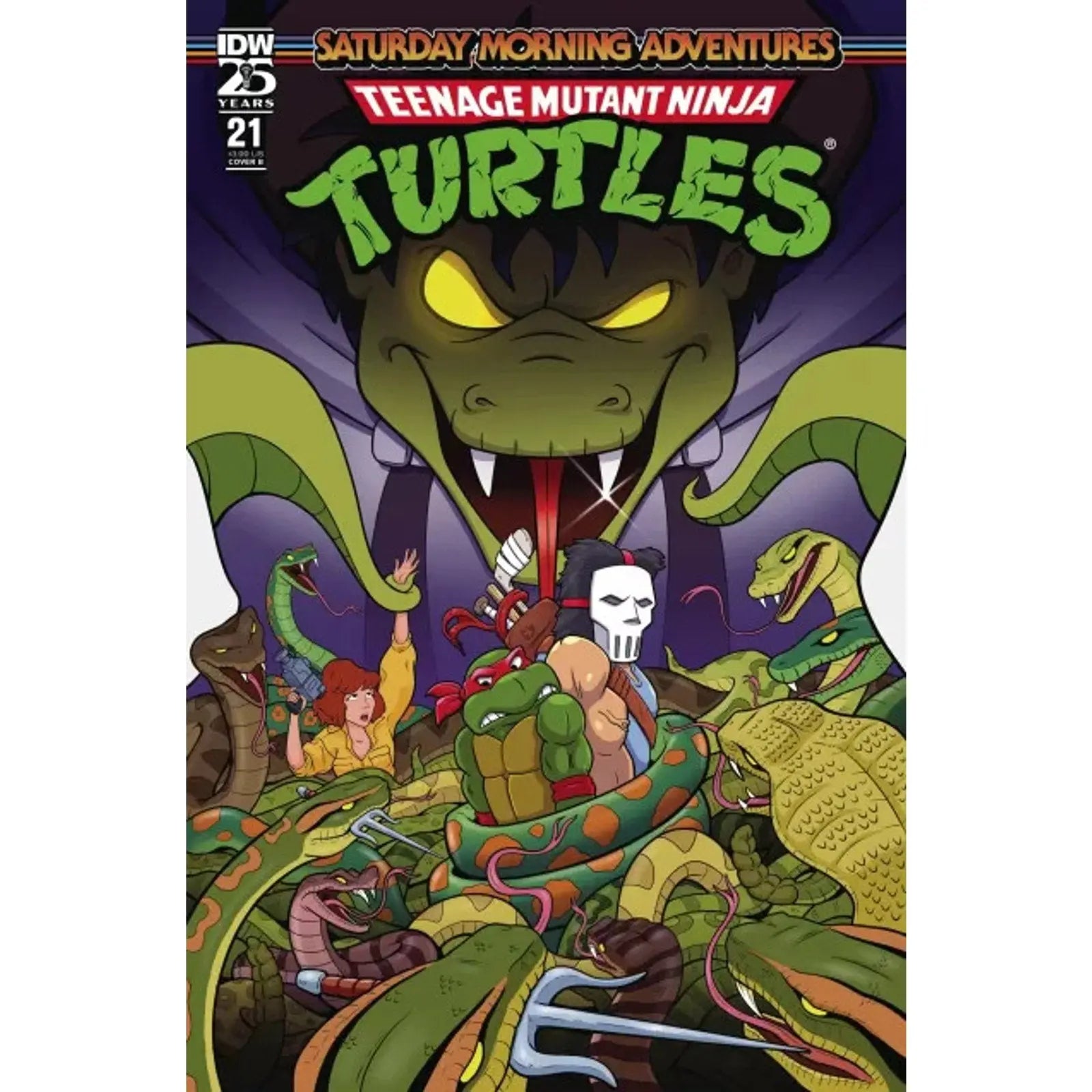 TMNT: Saturday Morning Adventures Continued 21B Brendan Pearce Variant - MOD Shop LLC