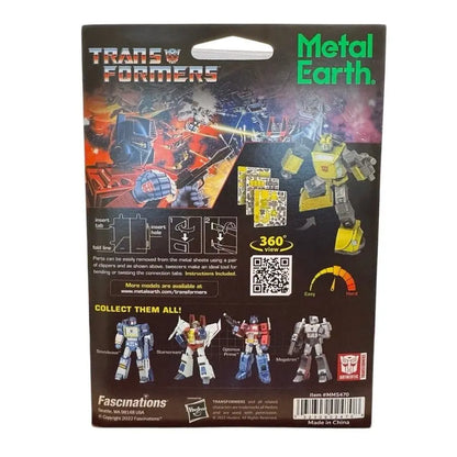 Transformers - Bumblebee - Color Metal Model Kit - MOD Shop LLC
