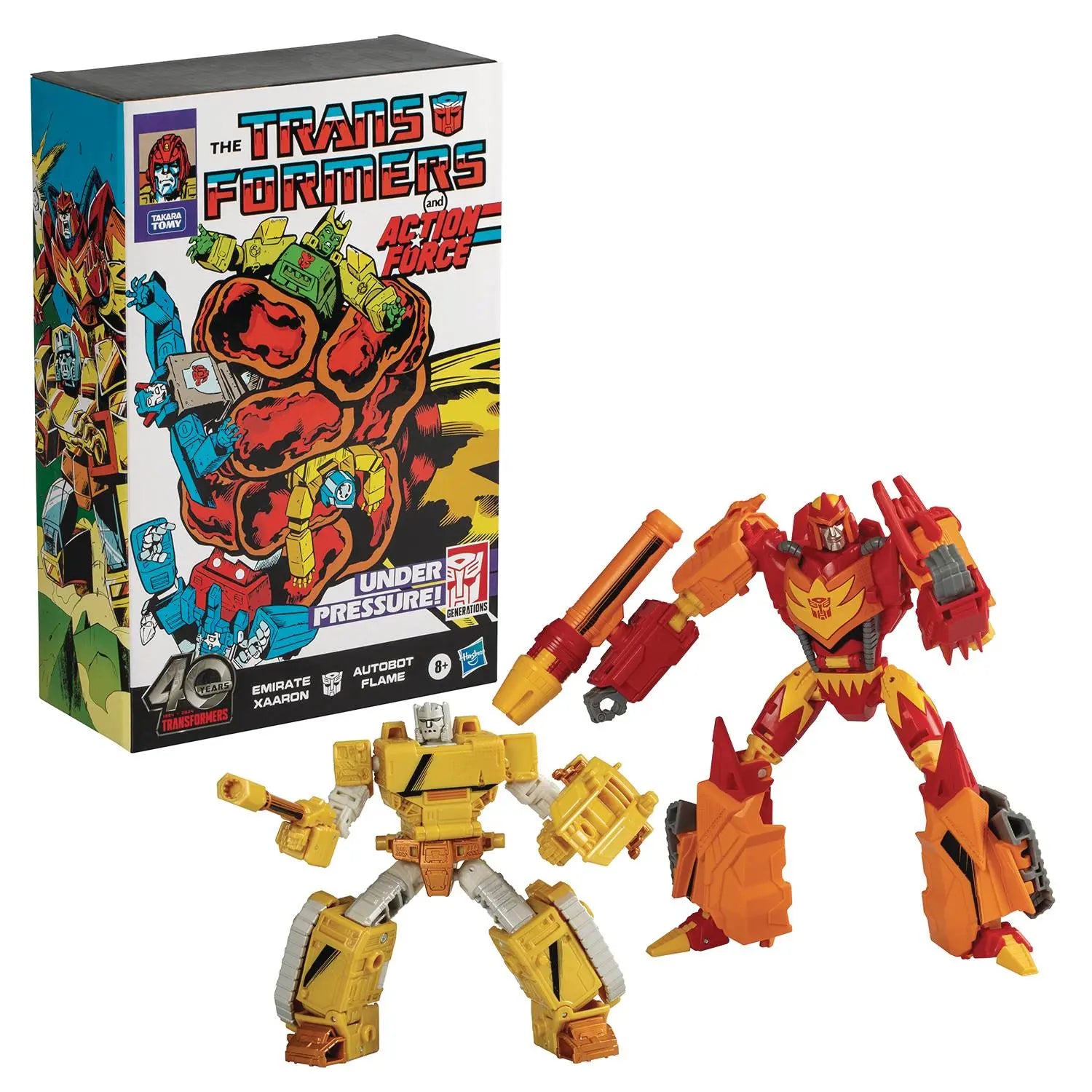 Transformers Generations Comic - Emirate Xaaron & Autobot Flame 2 Pack AF - MOD Shop LLC