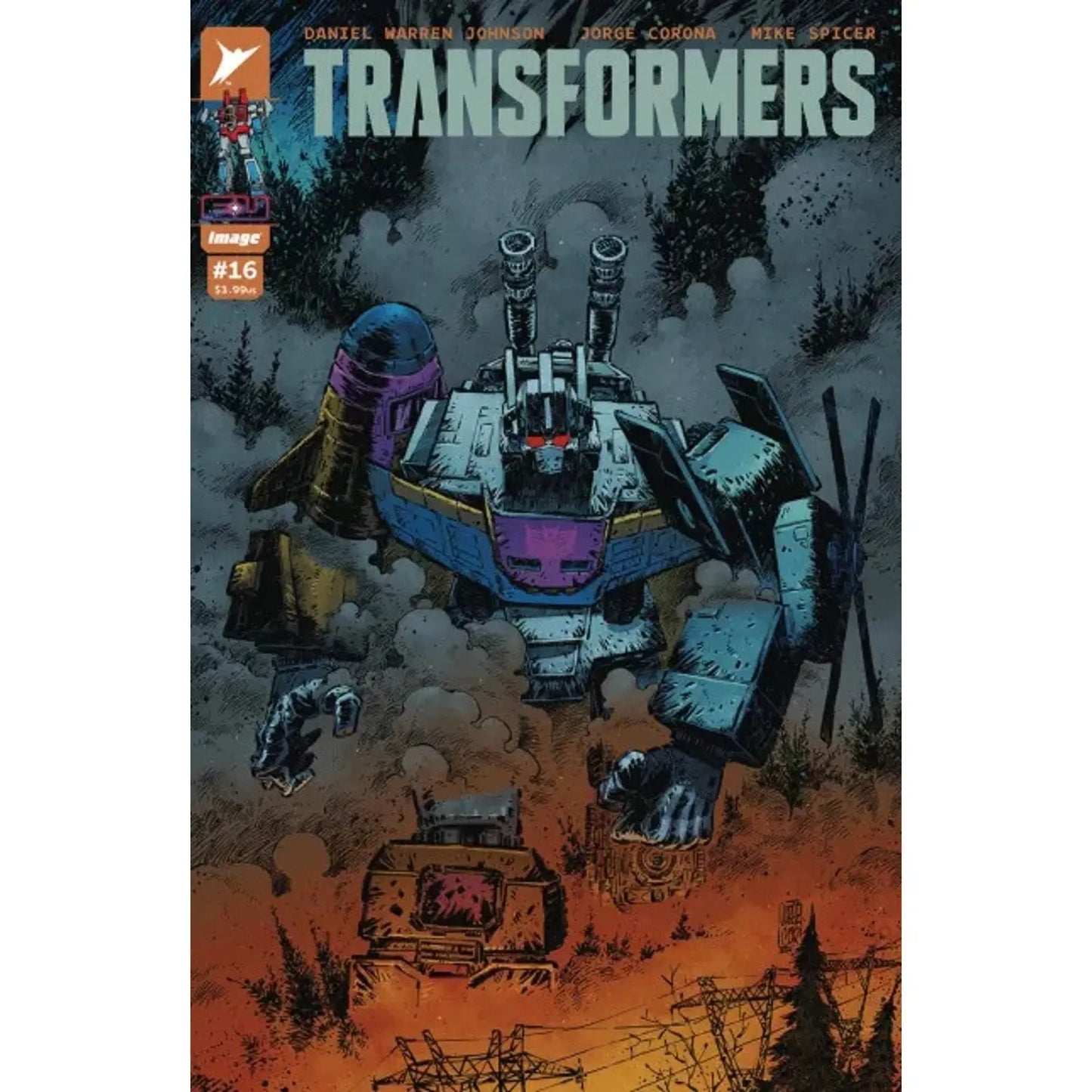 Transformers (Image) 16B Jorge Corona Variant - MOD Shop LLC