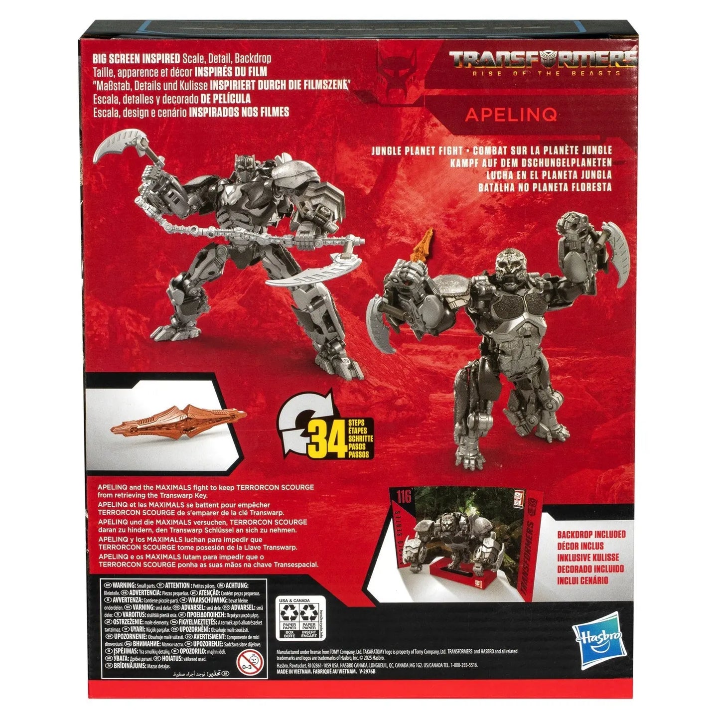 Transformers Rise of the Beasts - Studio Series - Apelinq - MOD Shop LLC