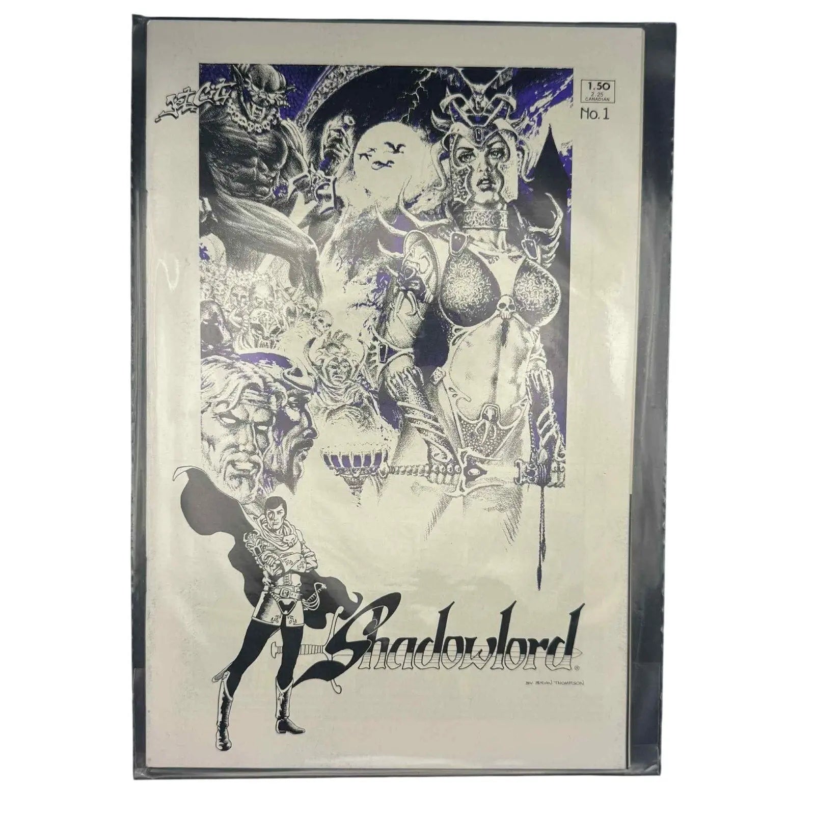 Triune The Triple Man - Shadowlord - Issue #1 - Jet City Graphics Jet City Graphics