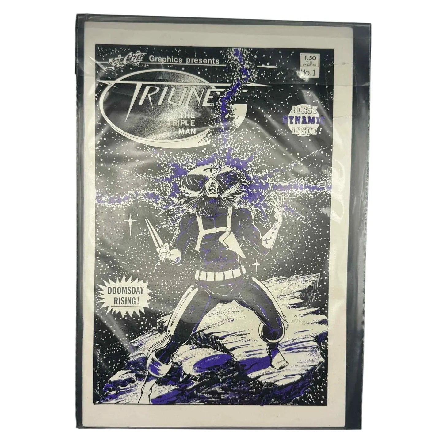 Triune The Triple Man - Shadowlord - Issue #1 - Jet City Graphics Jet City Graphics