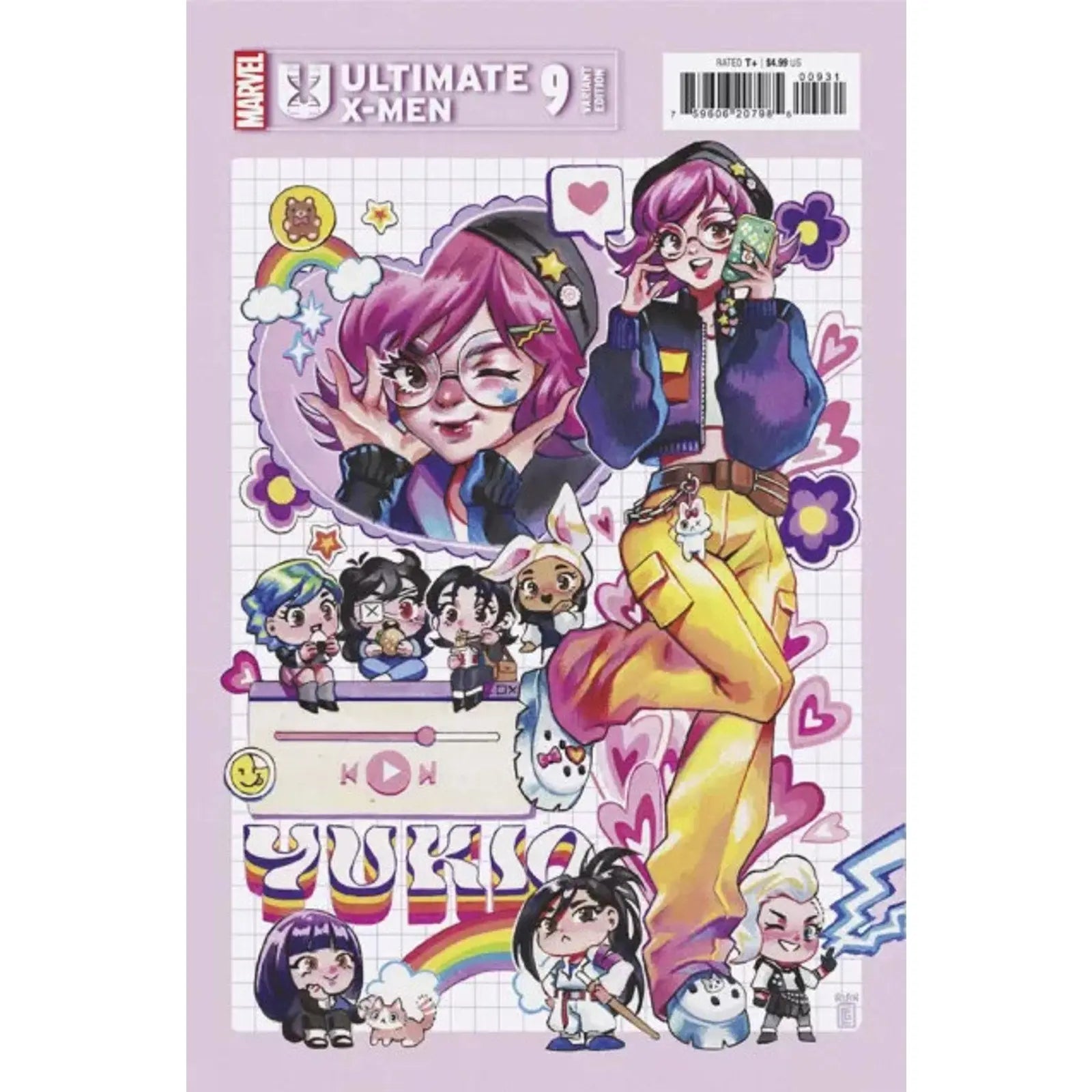 Ultimate X - Men, Vol. 2 9C Rian Gonzales Variant - MOD Shop LLC