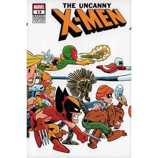 Uncanny X - Men, Vol. 6 13D Chris Giarrusso Marvel Universe Connecting Variant - MOD Shop LLC