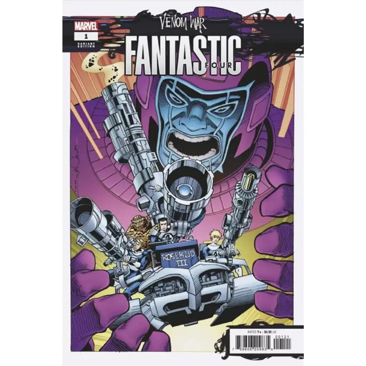 Venom War: Fantastic Four 1B Walt Simonson Variant - MOD Shop LLC