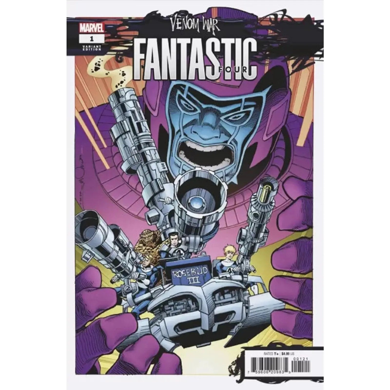 Venom War: Fantastic Four 1B Walt Simonson Variant - MOD Shop LLC