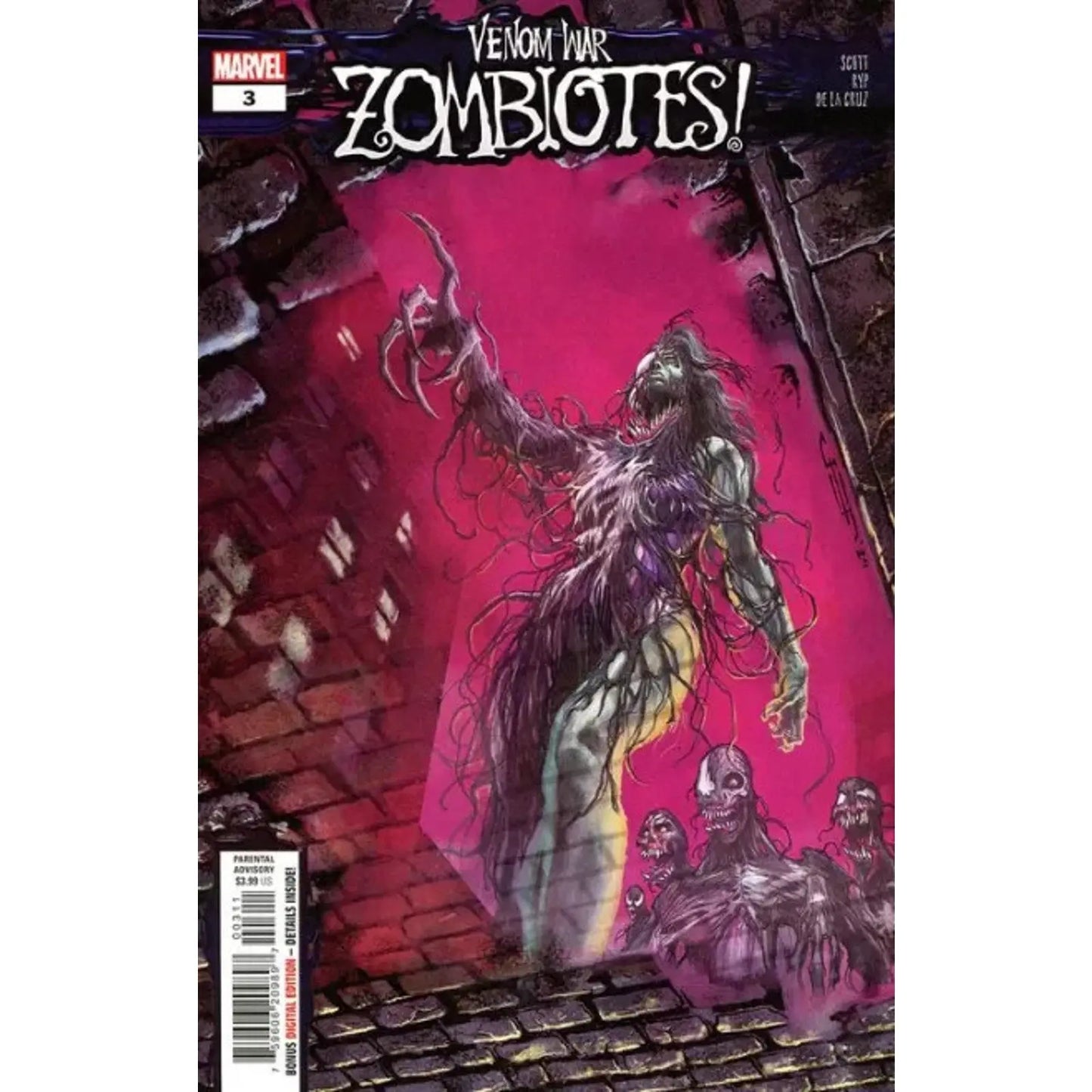 Venom War: Zombiotes 3A Juan Ferreyra Regular - MOD Shop LLC