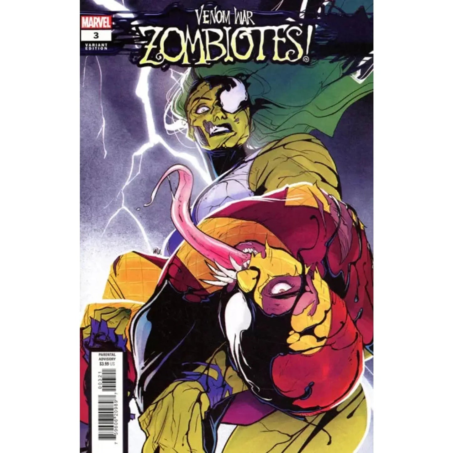 Venom War: Zombiotes 3B Annie Wu Variant - MOD Shop LLC