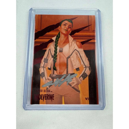 Viper Red Foil Slash Auto Parallel Fleer Ultra Wolverine 70/74 - MOD Shop LLC