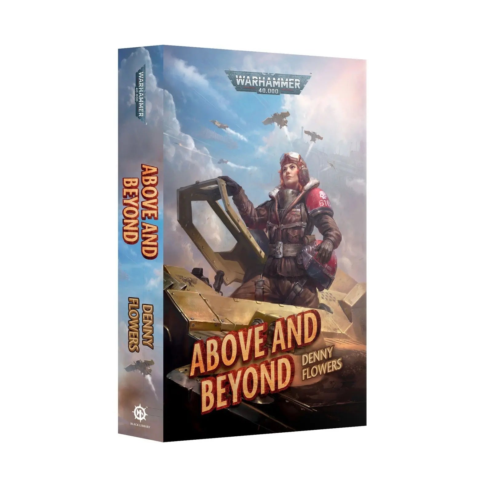 Warhammer 40,000: Above and Beyond - Lucille Von Shard Series Book 2 by Denny Flowers | Black Library Softcover Novel - MOD Shop LLC