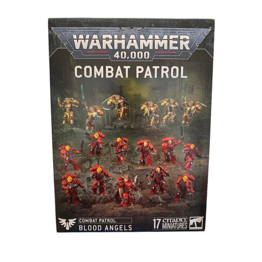 Warhammer 40,000 Combat Patrol: Blood Angels - 17 Miniature Army Starter Set with Captain, Sanguinary Guard & Assault Intercessors - MOD Shop LLC
