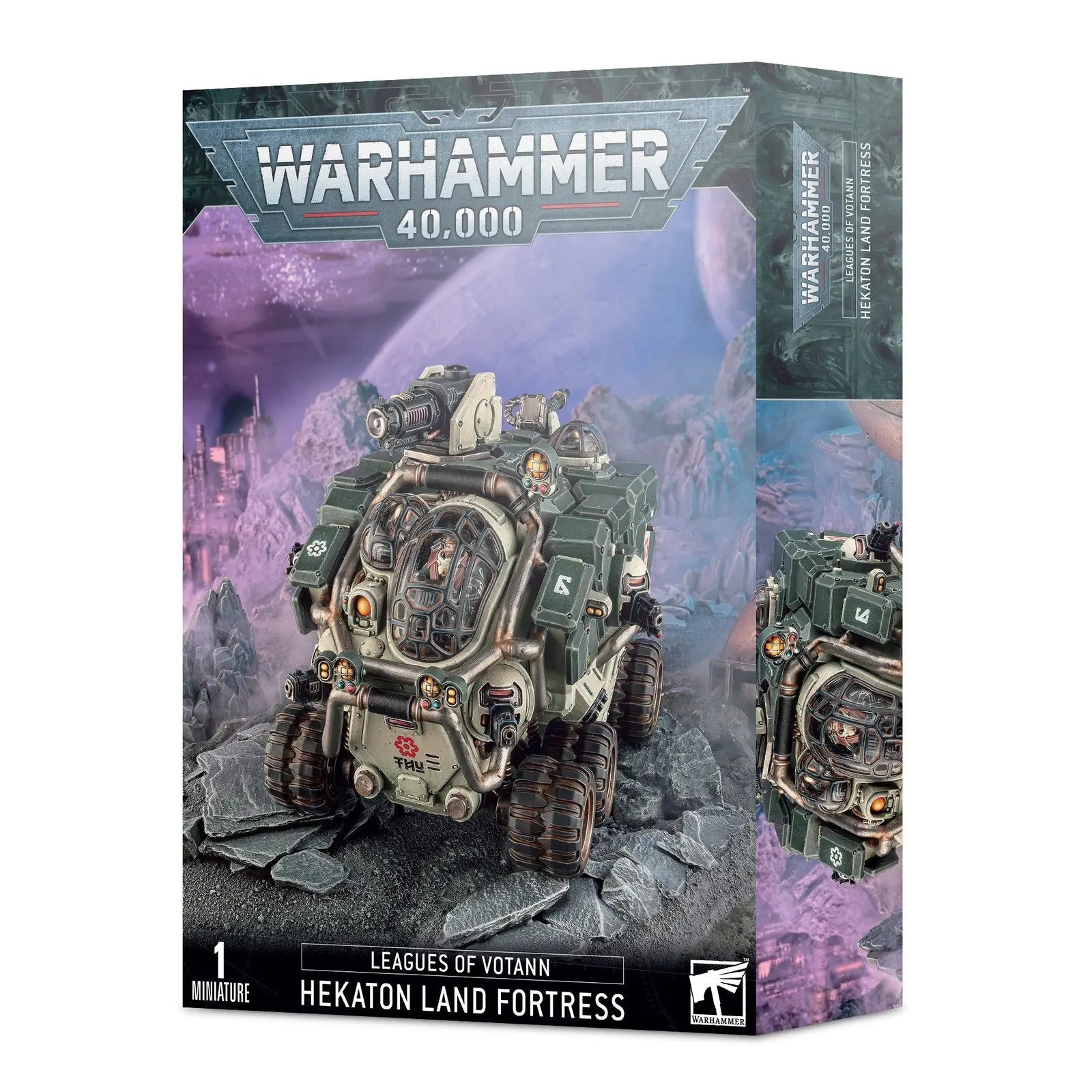 Warhammer 40,000 Leagues of Votann Hekaton Land Fortress - Heavy Battle Tank Transport Miniature Kit by Games Workshop - MOD Shop LLC
