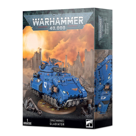 Warhammer 40,000 Space Marines Gladiator Tank - Armored Battle Vehicle Miniature Model Kit for Tabletop Gaming & Painting Hobby - MOD Shop LLC