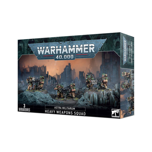 Warhammer 40K Astra Militarum Cadian Heavy Weapons Squad - 3 Teams 5 Weapon Options Games Workshop 47 - 19 - MOD Shop LLC
