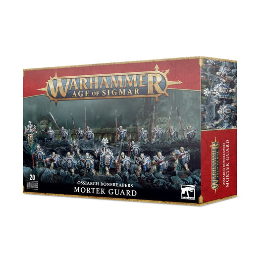 Warhammer Age of Sigmar Ossiarch Bonereapers Mortek Guard 20 Miniatures Kit | Games Workshop 94 - 25 - MOD Shop LLC