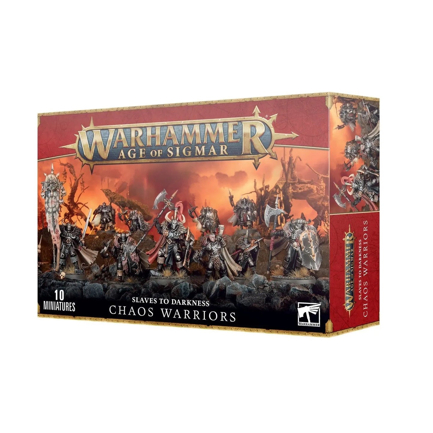 Warhammer Age of Sigmar | Slaves to Darkness - Chaos Warriors | 10 model kit - MOD Shop LLC