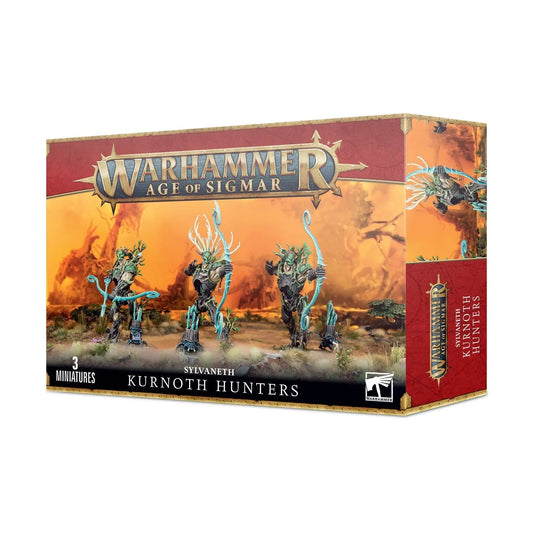 Warhammer Age of Sigmar Sylvaneth Kurnoth Hunters - 3 Elite Tree Warriors Miniatures Kit | Games Workshop Official - MOD Shop LLC