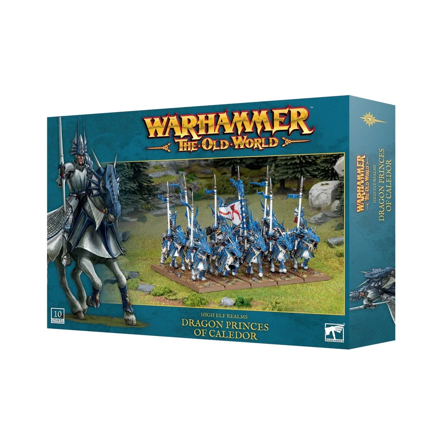 Warhammer: The Old World - High Elf Dragon Princes of Caledor Elite Cavalry Box Set (2025 Edition) - MOD Shop LLC