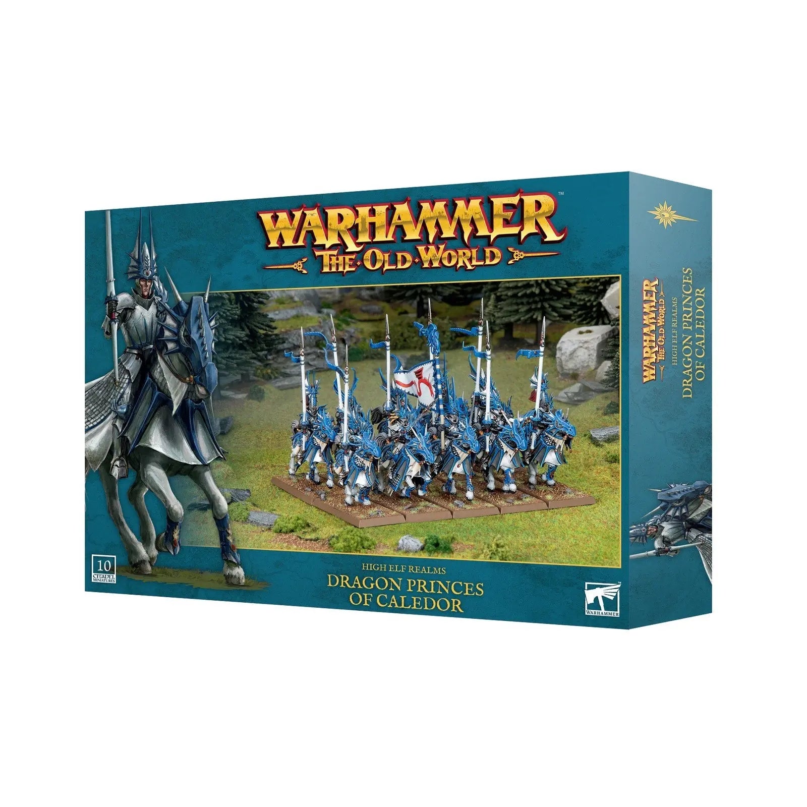 Warhammer: The Old World - High Elf Dragon Princes of Caledor Elite Cavalry Box Set (2025 Edition) - MOD Shop LLC