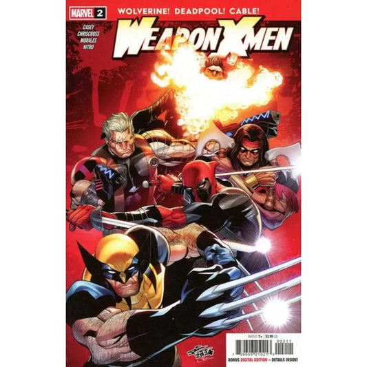 Weapon X - men, Vol. 2 2A ChrisCross Regular - MOD Shop LLC
