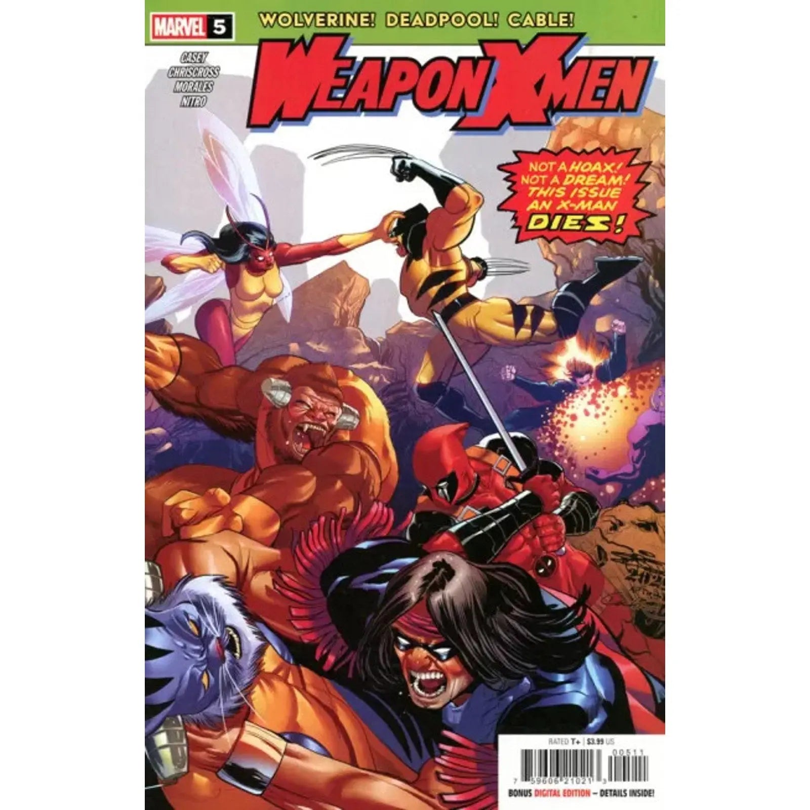 Weapon X - men, Vol. 2 5A ChrisCross Regular - MOD Shop LLC