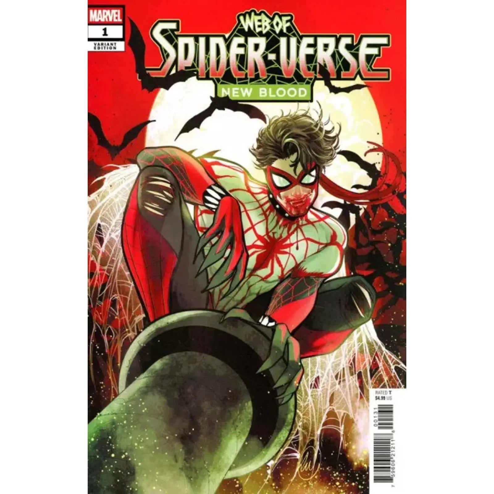 Web of Spider - Verse: New Blood 1C Lucas Werneck Variant - MOD Shop LLC