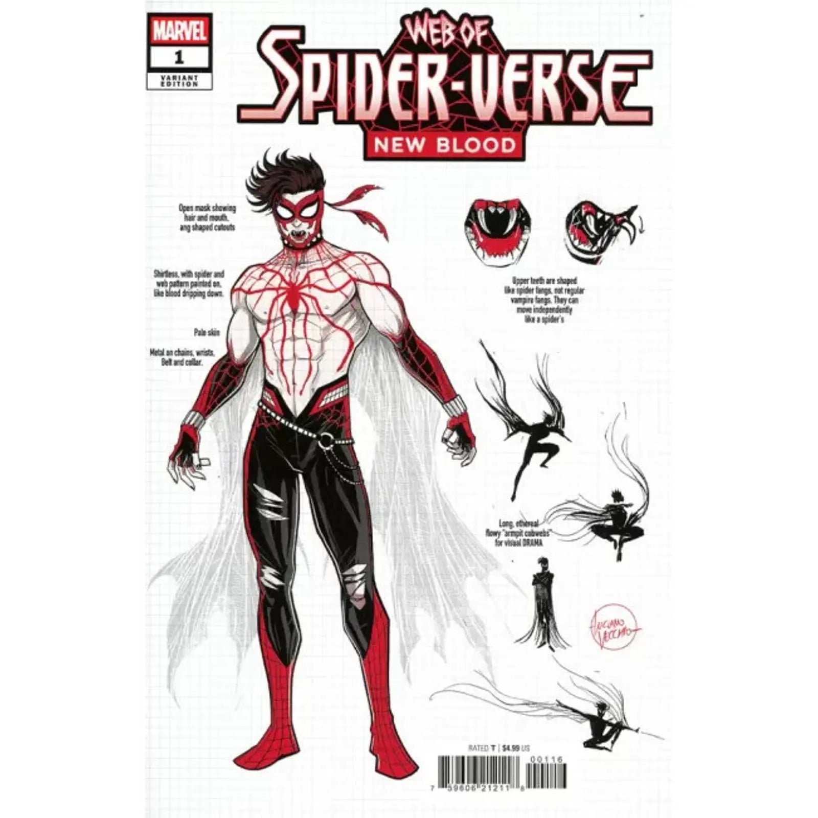 Web of Spider - Verse New Blood 1D Luciano Vecchio Incentive Design Variant (1:10) - MOD Shop LLC