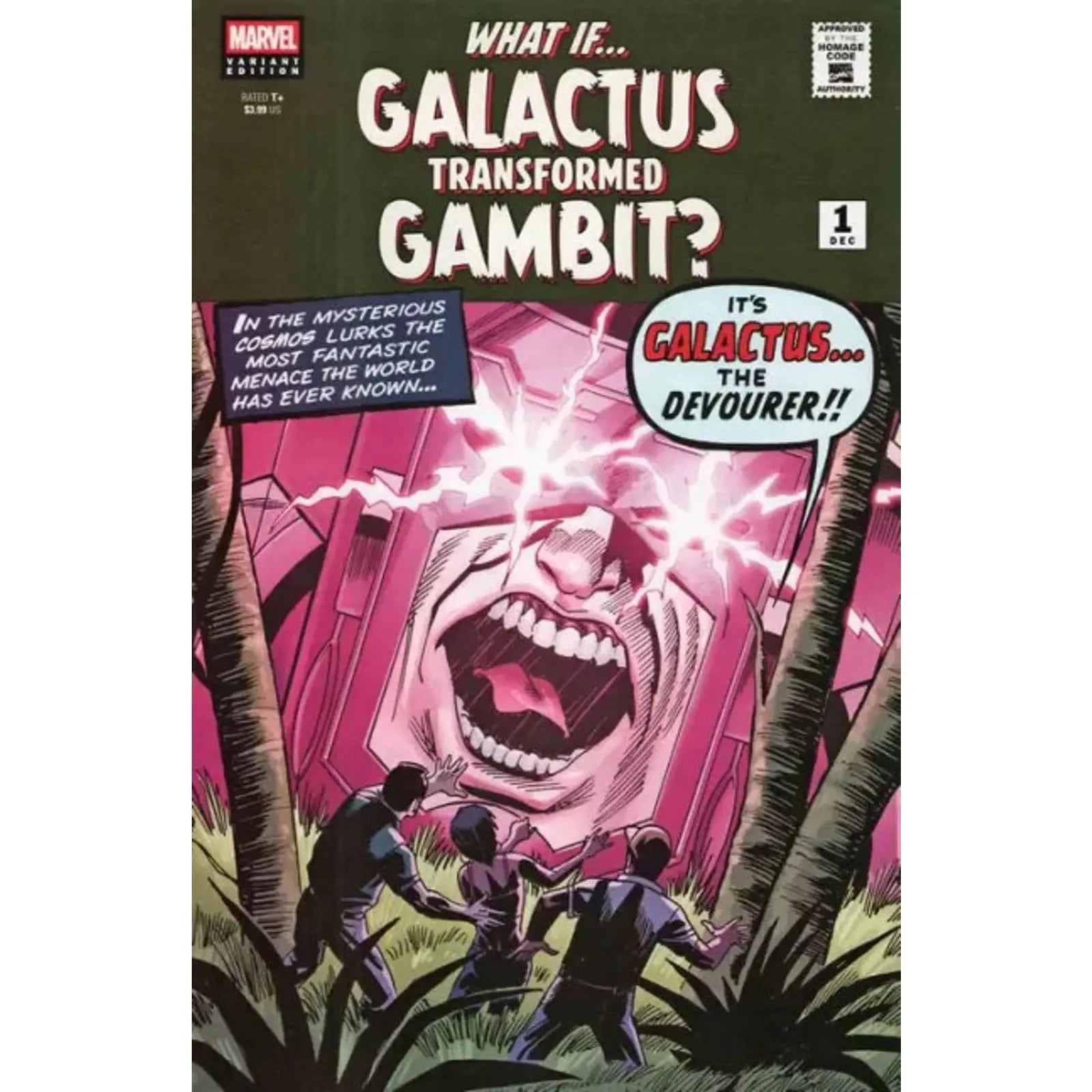 What If...? Galactus Transformed Gambit 1B Alex Saviuk Homage Variant - MOD Shop LLC